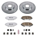 PowerStop Z26 Street Performance Ceramic Brake Pad and Drilled & Slotted Rotor K