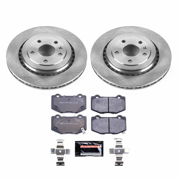PowerStop Track Day High-Performance Brake Pad and Rotor Kit