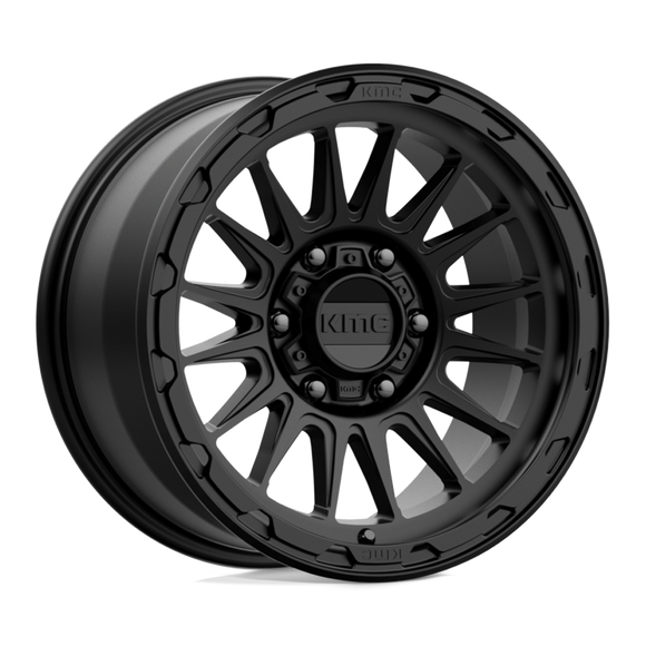17X9 KMC KM542 Impact Satin Black 6X114.3 ET18 wheel/rim