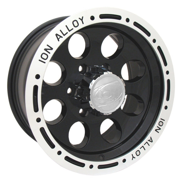 16x10 ION Alloy 174 Black Wheel/Rim 8x170 8-170 16-10 ET-38