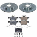 Z26 Street Performance Ceramic Brake Pad and Drilled & Slotted Rotor Kit