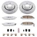 PowerStop Z26 Street Performance Ceramic Brake Pad and Drilled & Slotted Rotor K