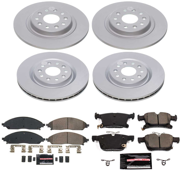 Z23 Daily Driver Premium Carbon-Fiber Ceramic Brake Pad and Fully Coated Rotor K