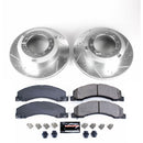 PowerStop Z23 Daily Driver Carbon-Fiber Ceramic Brake Pad and Drilled & Slotted