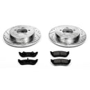 PowerStop Z23 Daily Driver Carbon-Fiber Ceramic Brake Pad and Drilled & Slotted
