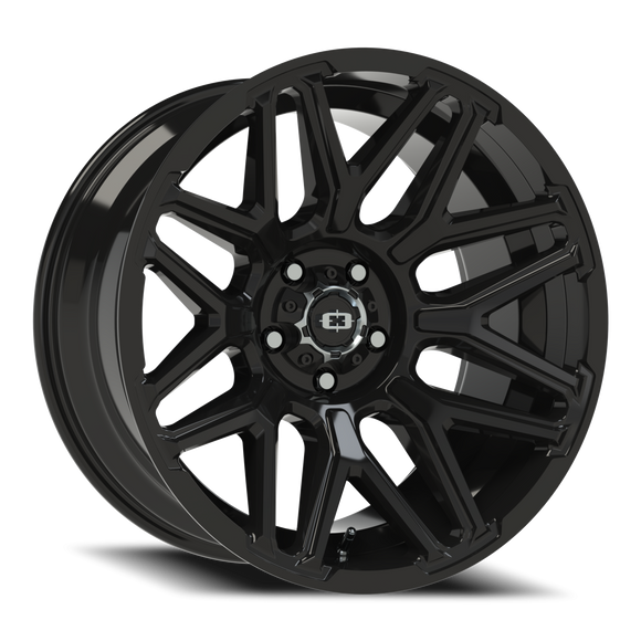 20X10 Vision 305 Rekluse Gloss Black Wheel 5x127 5x5 ET-25 CB78.1