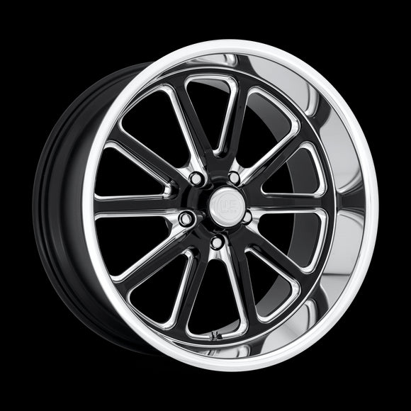 18X7 US Mag U117 Rambler Gloss Black Milled 5x114.3 ET1 Wheel Rim