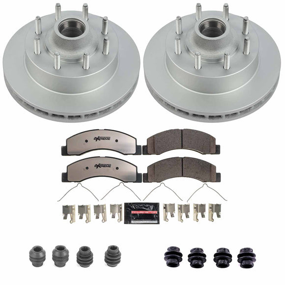 Z36 Truck & Tow Premium Carbon-Fiber Ceramic Brake Pad and Fully Coated Rotor Ki