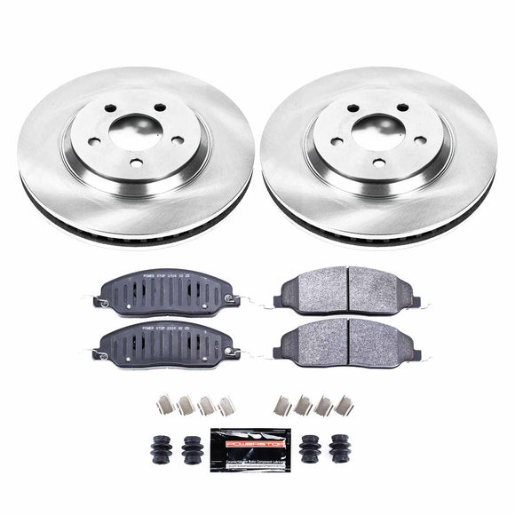 PowerStop Track Day High-Performance Brake Pad and Rotor Kit
