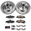 PowerStop Z23 Daily Driver Carbon-Fiber Ceramic Brake Pad and Drilled & Slotted