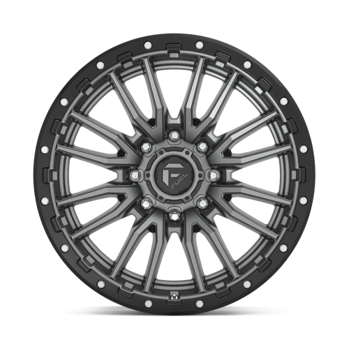 22x10 Fuel Off-Road D680 Rebel Matte Gun Metal Black Ring 8x165.1 ET-18 Wheel