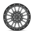 22x10 Fuel Off-Road D680 Rebel Matte Gun Metal Black Ring 8x165.1 ET-18 Wheel