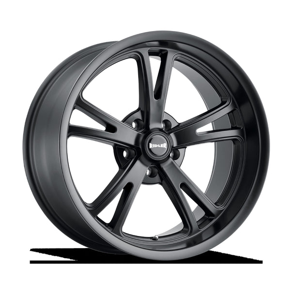 22x9 Ridler 606 Matte Black 5x120 ET20 wheel/rim