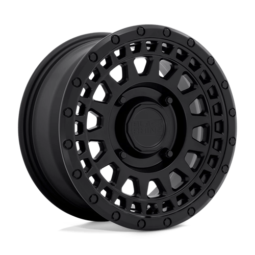 15X7 Black Rhino Powersports Parker UTV Matte Black 4X110 ET51 Wheel Rim