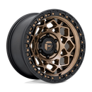 17X9 Fuel D785 Unit Bronze With Matte Black Ring 6X139.7 ET-12 wheel/rim