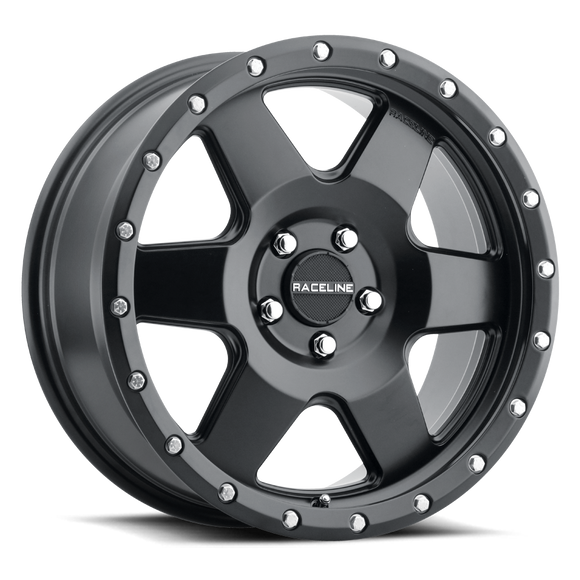 18x8 Raceline 946B Satin Black 5x110 ET35 Wheel Rim