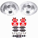 PowerStop Z23 Daily Driver Carbon-Fiber Ceramic Pads Drilled & Slotted Rotor & C