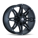 18x9 Mayhem Rampage Black-Matte Wheel/Rim 5x114.3 8090-8956MB18