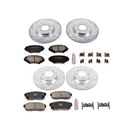 PowerStop Z23 Daily Driver Carbon-Fiber Ceramic Brake Pad and Drilled & Slotted