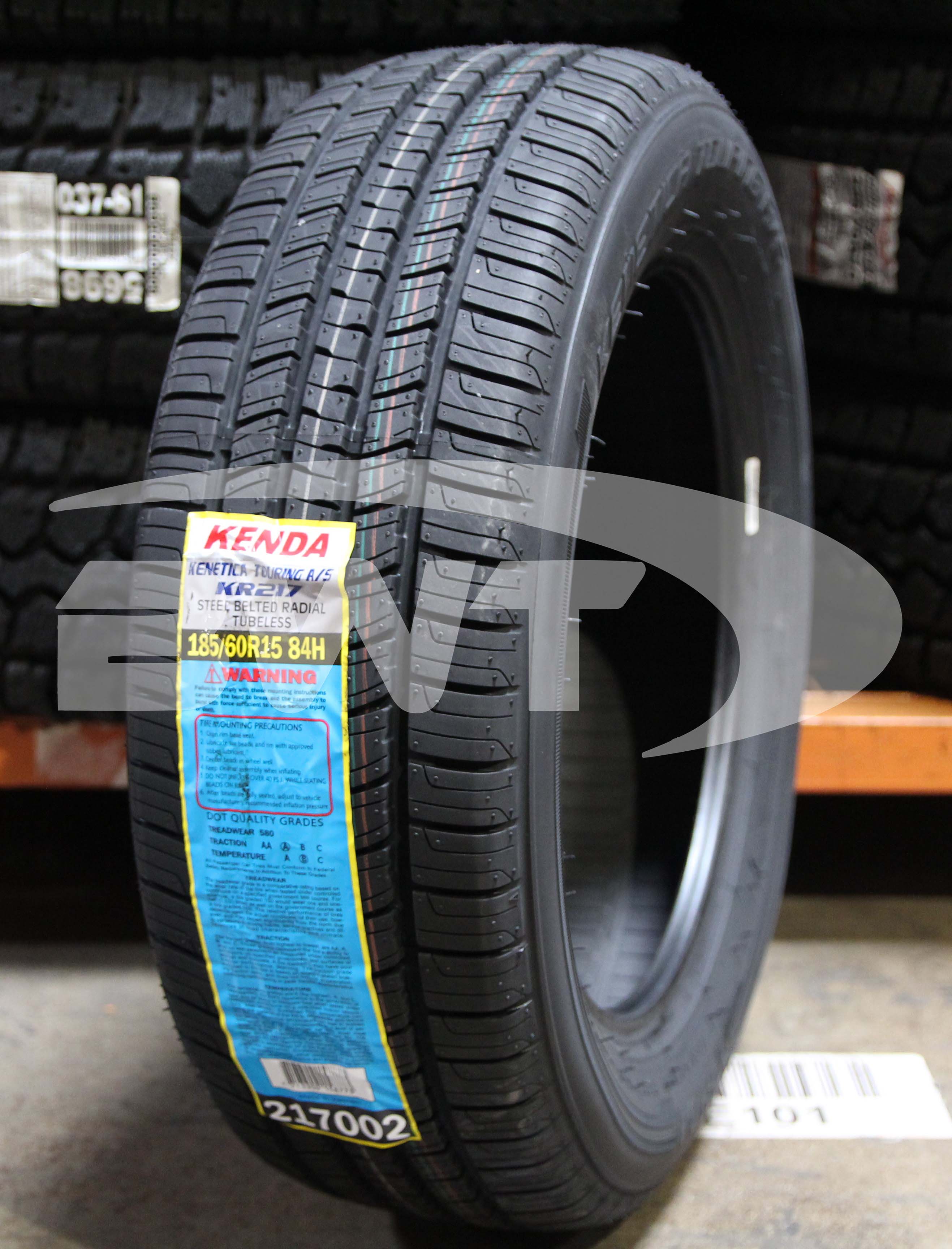 Kenda Kenetica Touring AS KR217 Tire(s) 185/60R15 84H SL 185/60-15 1856015