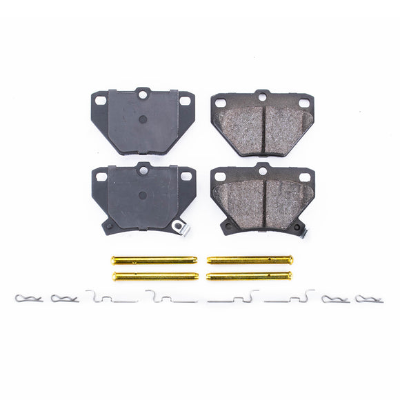 PowerStop Z17 Evolution Ceramic Brake Pads With Hardware