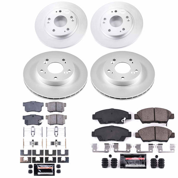 Z23 Daily Driver Premium Carbon-Fiber Ceramic Brake Pad and Fully Coated Rotor K