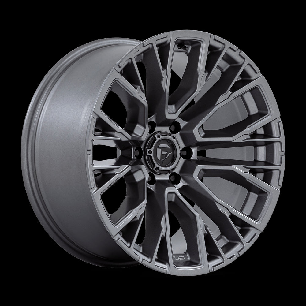 17X9 Fuel 1PC D848 Rebar Matte Gunmetal 6X135 ET-12 Wheel Rim