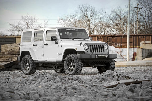 Rough Country 2.5 Inch Lift Kit for Jeep Wrangler Unlimited 07-18