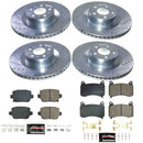 Z23 Daily Driver Carbon-Fiber Ceramic Brake Pad and Drilled & Slotted Rotor Kit