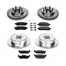 PowerStop Z23 Daily Driver Carbon-Fiber Ceramic Brake Pad and Drilled & Slotted
