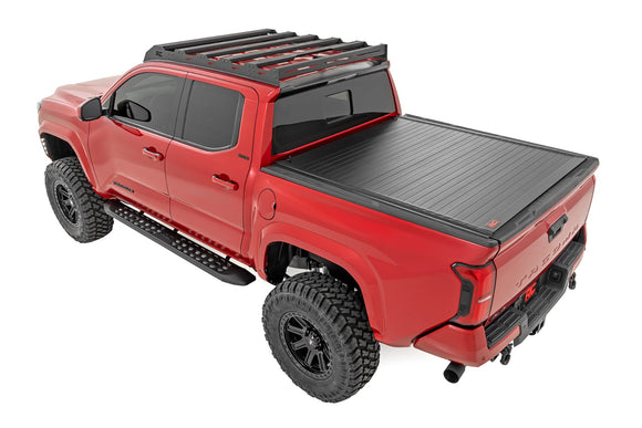 Rough Country Hard Roll Up Bed Cover 5' Bed For Toyota Tacoma 2WD 4WD 2024