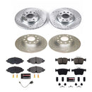 PowerStop Z23 Daily Driver Carbon-Fiber Ceramic Brake Pad and Drilled & Slotted