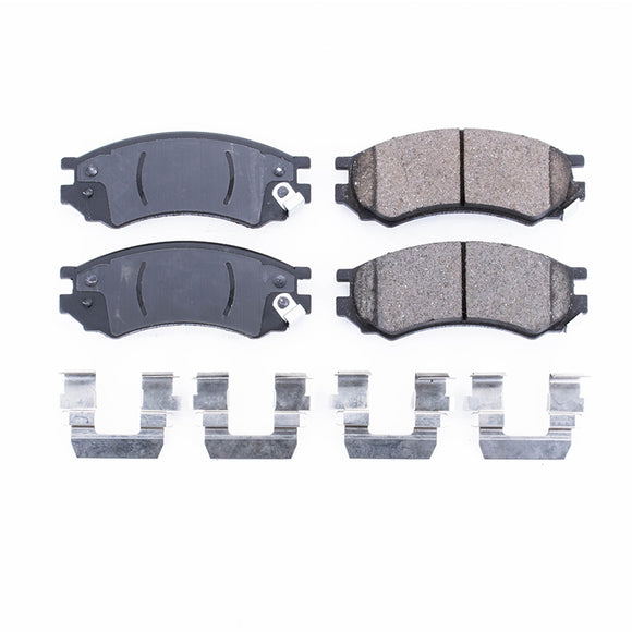 PowerStop Z17 Evolution Ceramic Brake Pads With Hardware