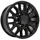 20" Replica CV97B fits GMC Sierra 2500/3500 20x8.5 Gloss Black