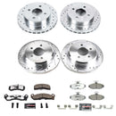 PowerStop Z26 Street Performance Ceramic Brake Pad and Drilled & Slotted Rotor K