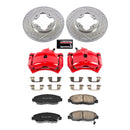 PowerStop Z23 Daily Driver Carbon-Fiber Ceramic Pads Drilled & Slotted Rotor & C