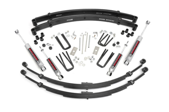 Rough Country 3" Lift Kit Rear Springs For Toyota Truck 4WD 84-85