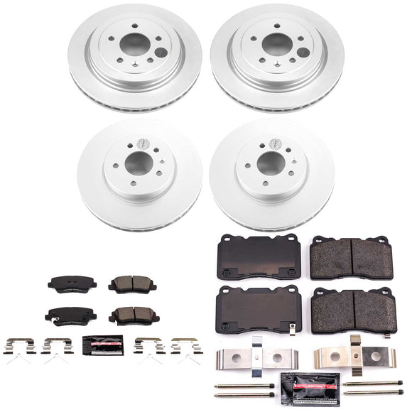 Z23 Daily Driver Premium Carbon-Fiber Ceramic Brake Pad and Fully Coated Rotor K