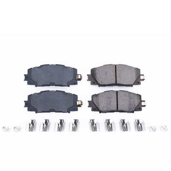 PowerStop Z17 Evolution Ceramic Brake Pads With Hardware