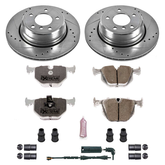 PowerStop Z26 Street Performance Ceramic Brake Pad and Drilled & Slotted Rotor K