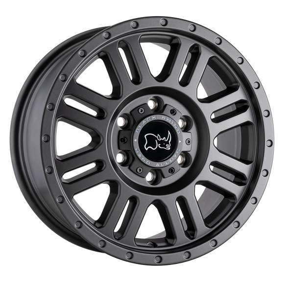 16x8 Black Rhino Yellowstone Matte Gun Metal 5x160 ET45.00 CB65.10 Wheel/Rim