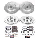 PowerStop Z26 Street Performance Ceramic Brake Pad and Drilled & Slotted Rotor K