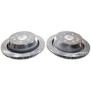PowerStop Evolution Drilled Slotted Rotors Pair Rear For Chevrolet Colorado