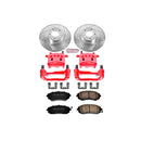 PowerStop Z23 Daily Driver Carbon-Fiber Ceramic Pads Drilled & Slotted Rotor & C