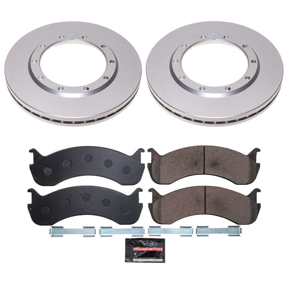 Z36 Truck & Tow Premium Carbon-Fiber Ceramic Brake Pad and Fully Coated Rotor Ki