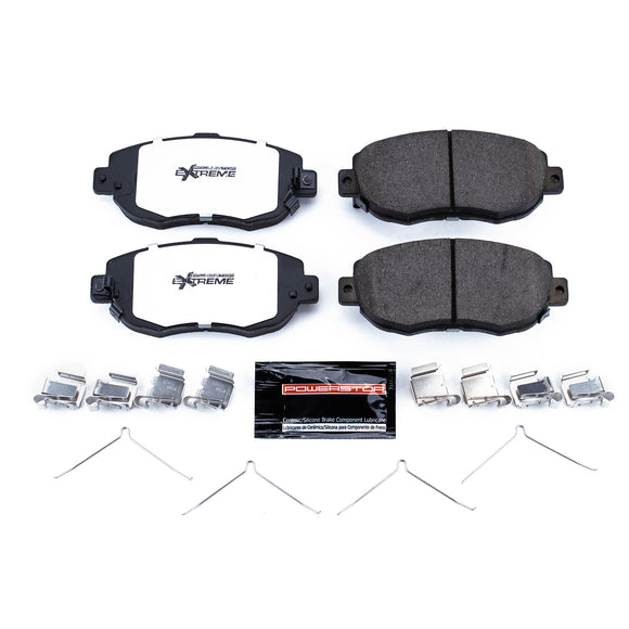 PowerStop Z26 Street Performance Carbon-Fiber Ceramic Brake Pads With Hardware