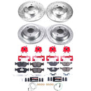 PowerStop Z23 Daily Driver Carbon-Fiber Ceramic Pads Drilled & Slotted Rotor & C