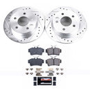 PowerStop Z23 Daily Driver Carbon-Fiber Ceramic Brake Pad and Drilled & Slotted