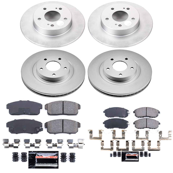 Z23 Daily Driver Premium Carbon-Fiber Ceramic Brake Pad and Fully Coated Rotor K