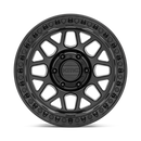 17x8.5 KMC KM549 GRS Satin Black 5x150 ET0 CB110.1 Wheel Rim